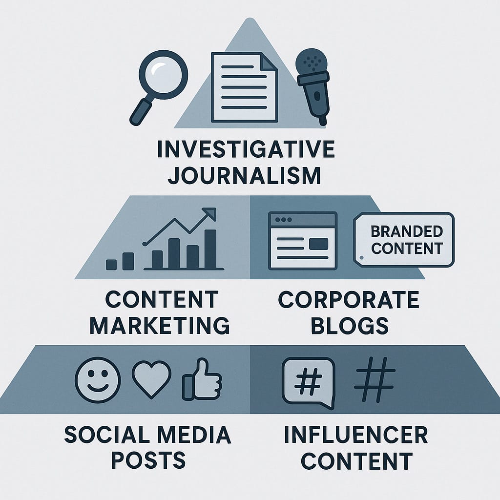 Die Content Pyramide