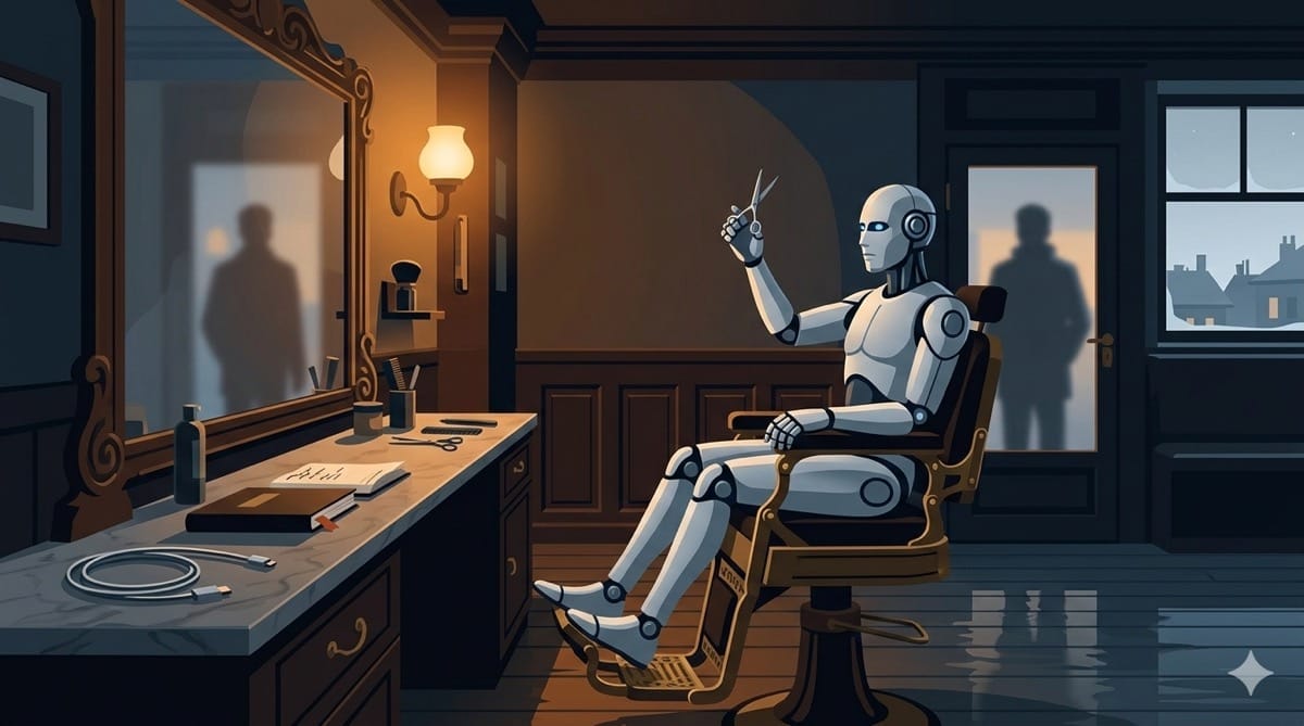 Dein Friseur ist ein Roboter. Und du? Was machst du?