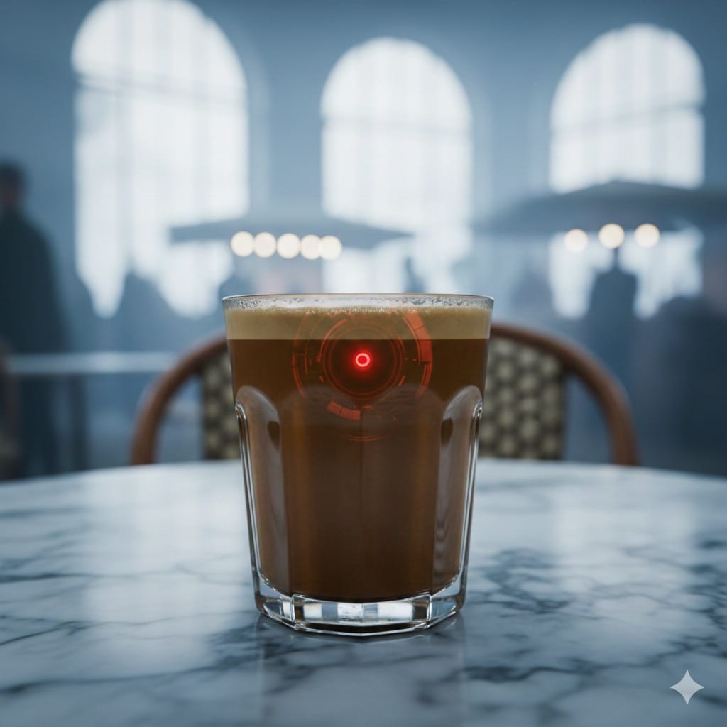 Das rote Auge und die Rechnung