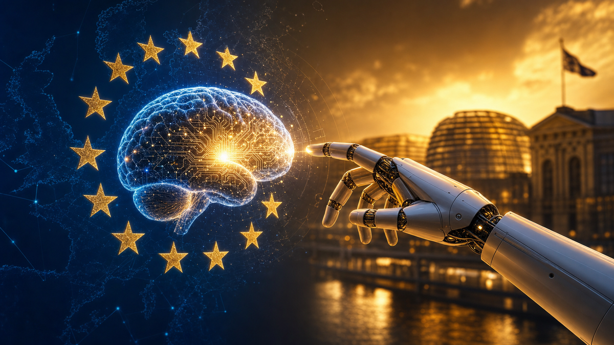 KI-News 8.5.2026: EU verschiebt KI-Act, Genesis GENE-26.5 Roboter & ChatGPT-Werbung für alle
