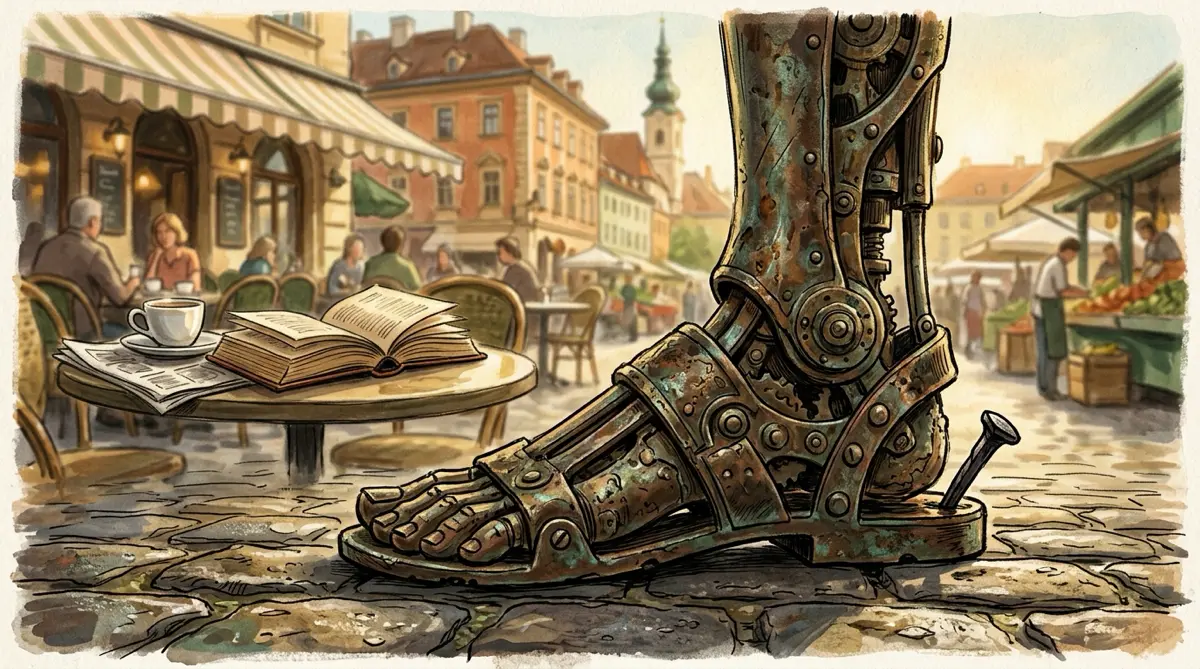 Talos' Ferse: Warum der Mensch lernt und die Menschheit vergisst
