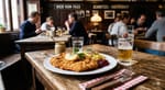 Schnitzel in Berliner Lokal