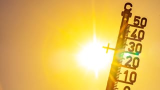 Temperaturen über 35 Grad gemessen.