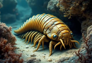 Trilobiten. So haben sie ausgesehen.