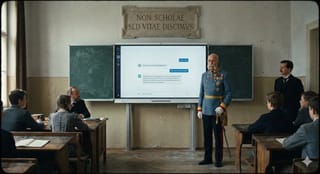 Im Klassenzimmer hallt noch Kaiser Franz Josef nach