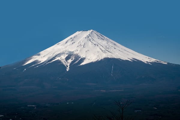 Der höchste Berg Japans