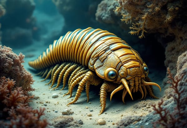 Trilobiten. So haben sie ausgesehen.