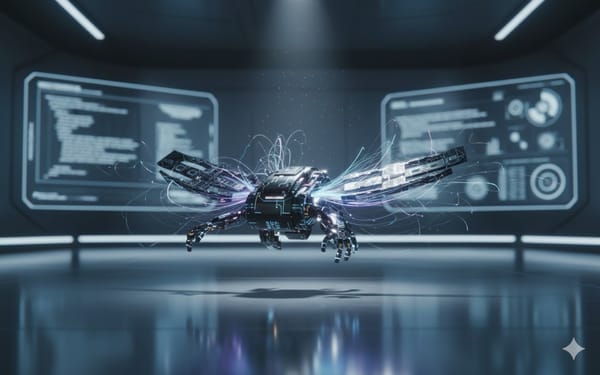 Die neu entwickelten Roboter messen lediglich 200 × 300 × 50 Mikrometer