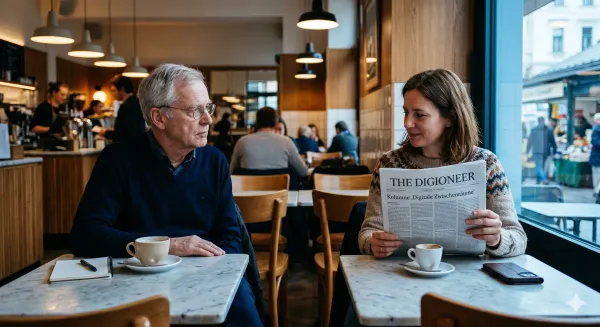 Eine Zeitung von The Digioneer - wann kommst sie?